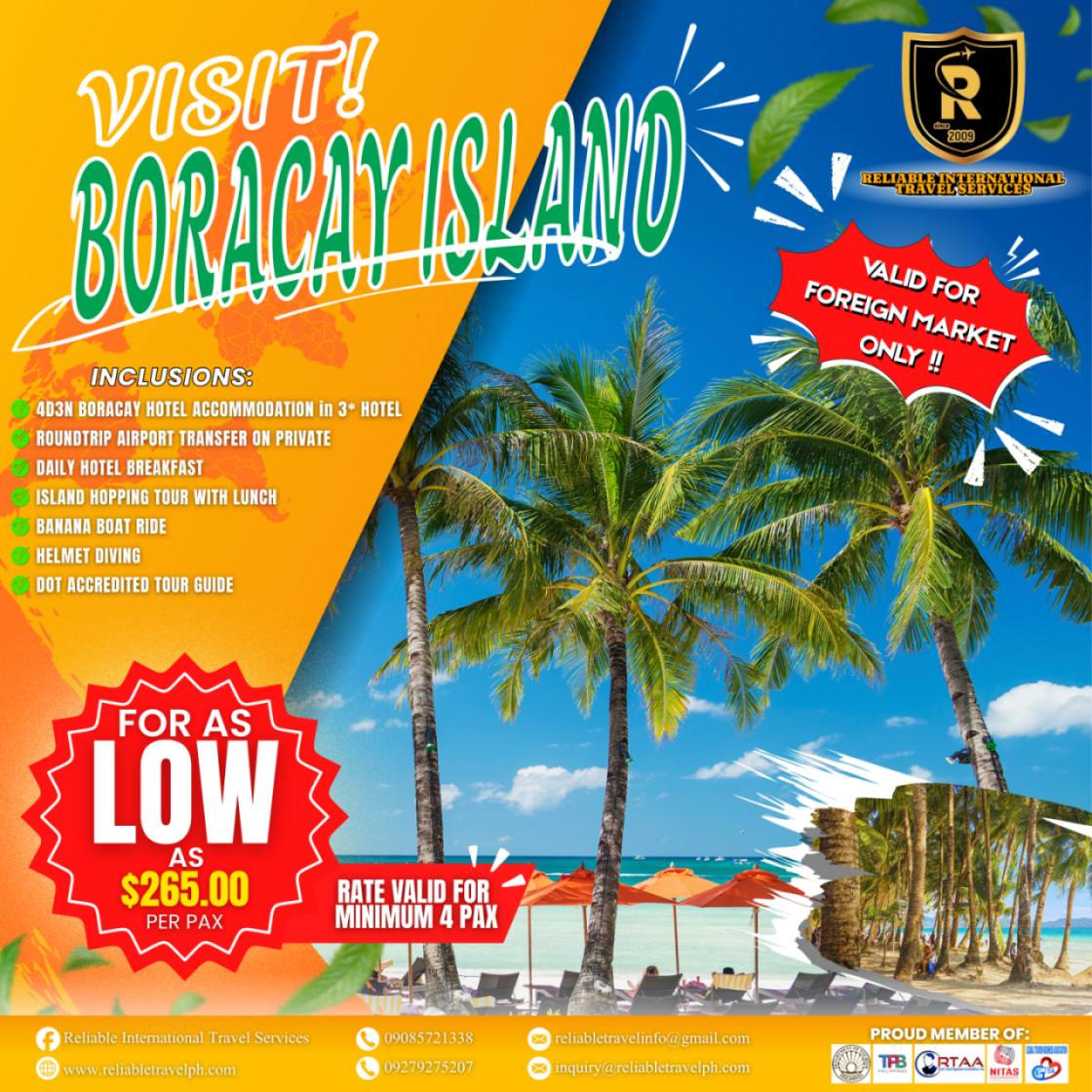 Discover Boracay Island Package - Boracay Island Package
